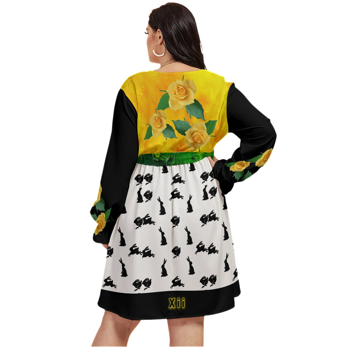 Xcarii Xii - Yellow Bunny dress (For Plus Size Queens