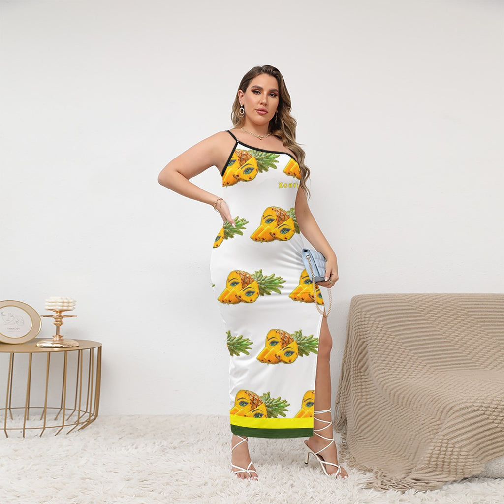 Xcarii Xii - P-Eye-ne Apple dress  (Plus Size)