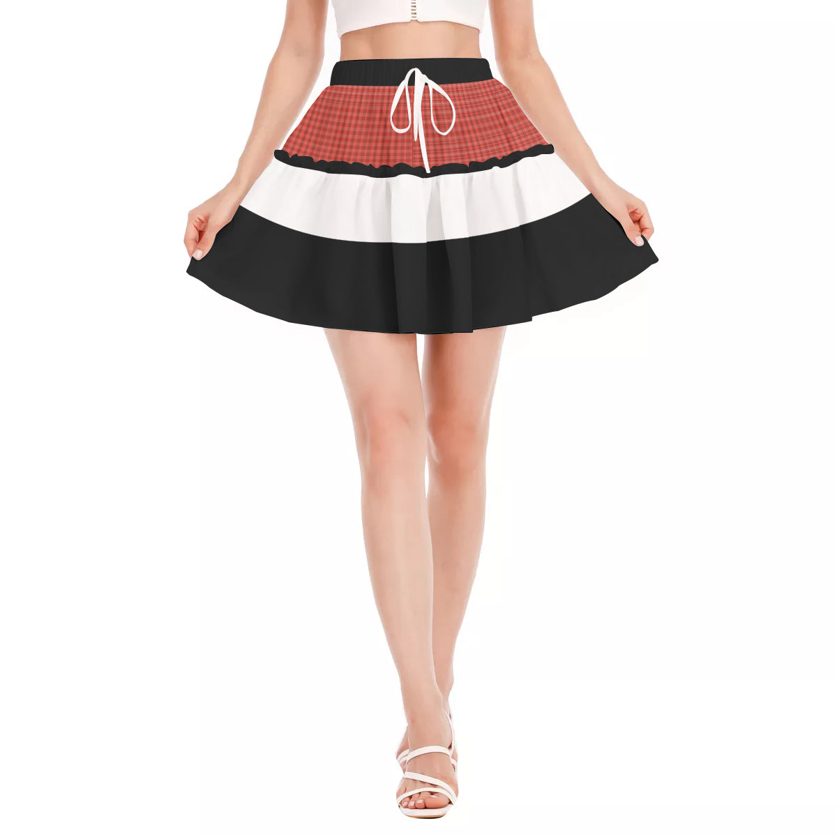 Xcarii Xii -  Ruffled Mini Skirt