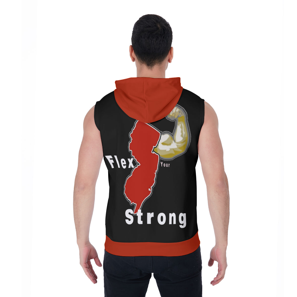 Xcarii Xii - Power Muscle Sleeveless Hoodie
