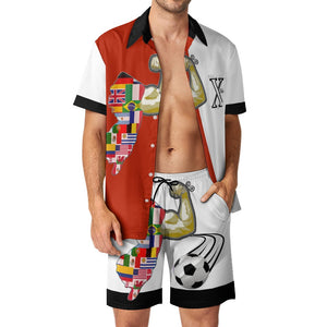 Jersey Futbol Power Casual Beach Suit