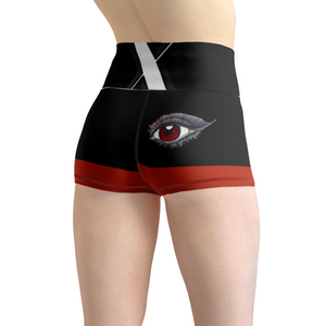Xcarii Eye - Women's Yoga Shorts