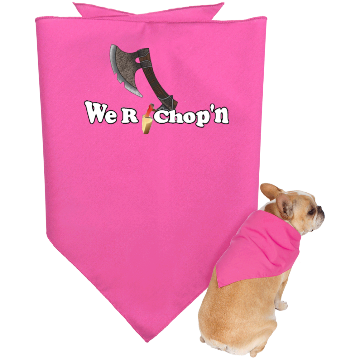 We R CHOP'N Doggie Coat