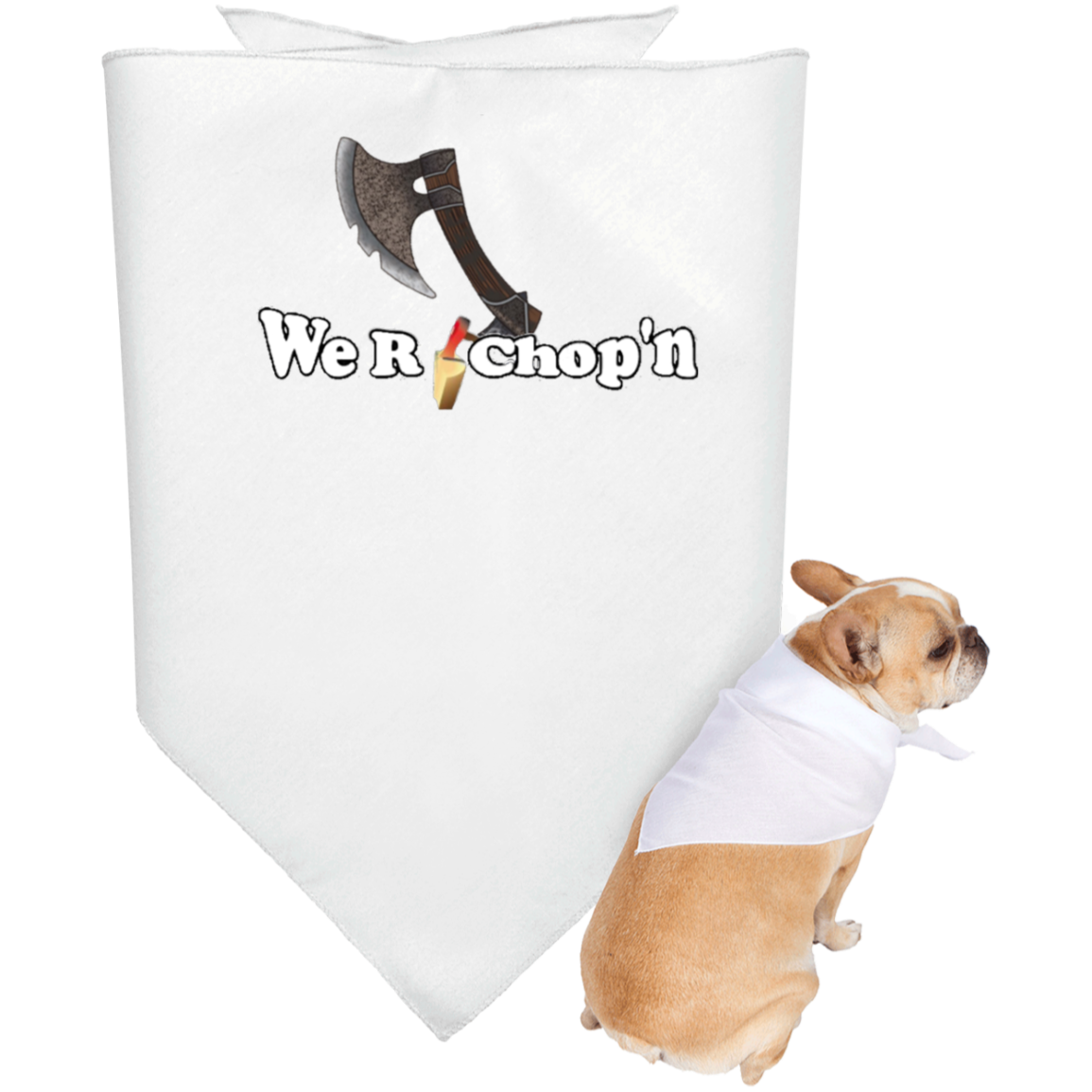 We R CHOP'N Doggie Coat