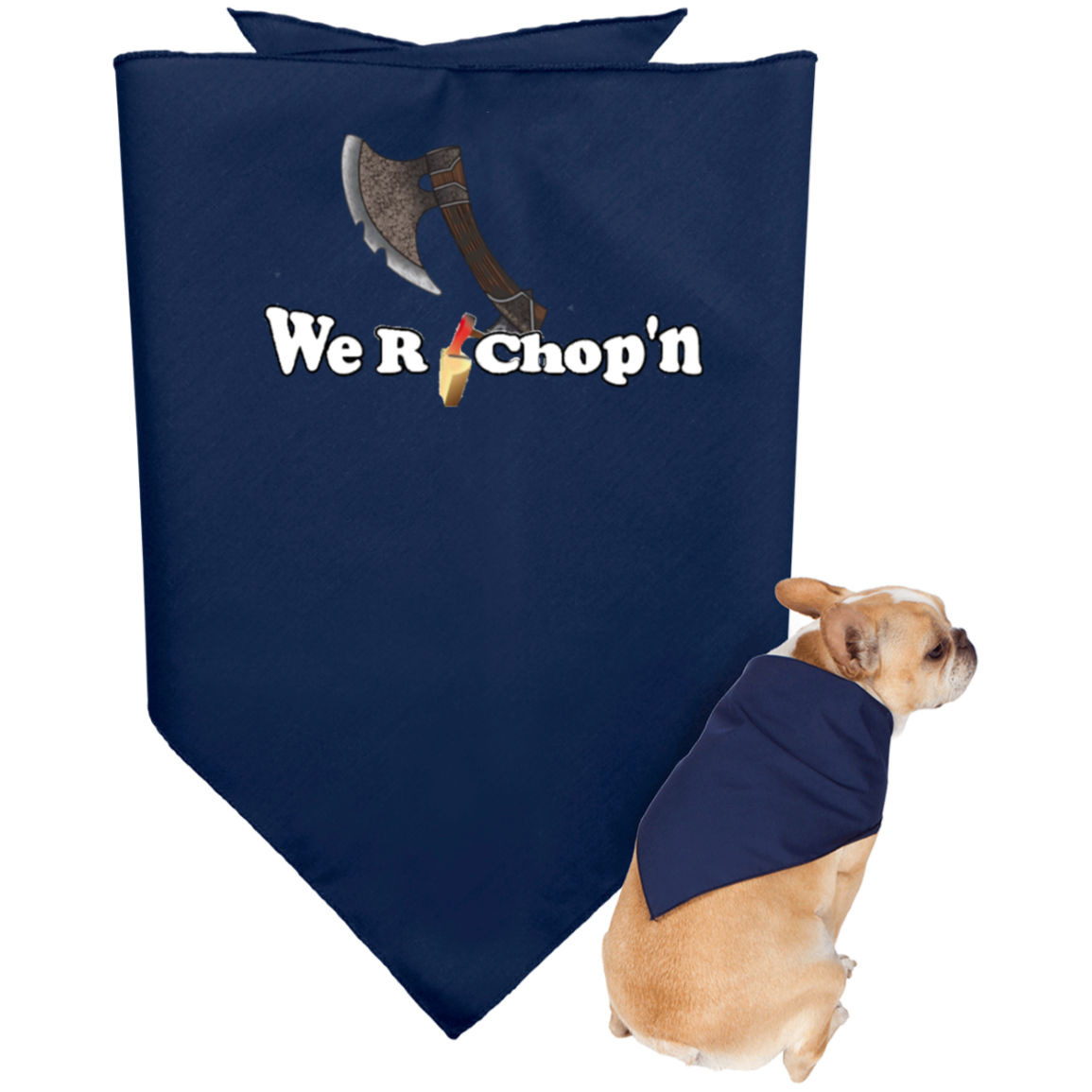 We R CHOP'N Doggie Coat