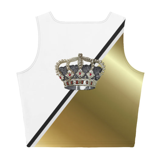 Xcarii Xii 2021 Queens Gold Crop Top