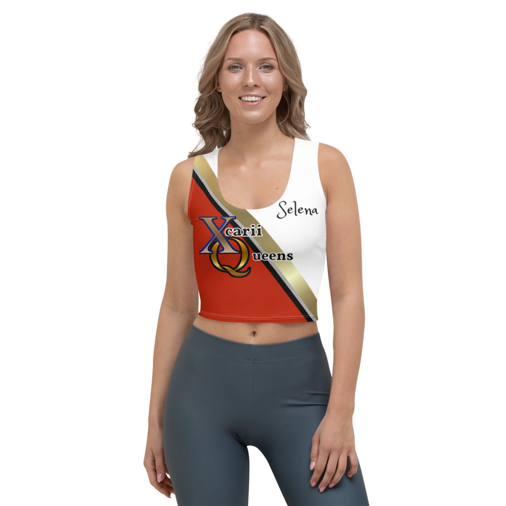Xcarii Xii... X.Q RED Crop Top