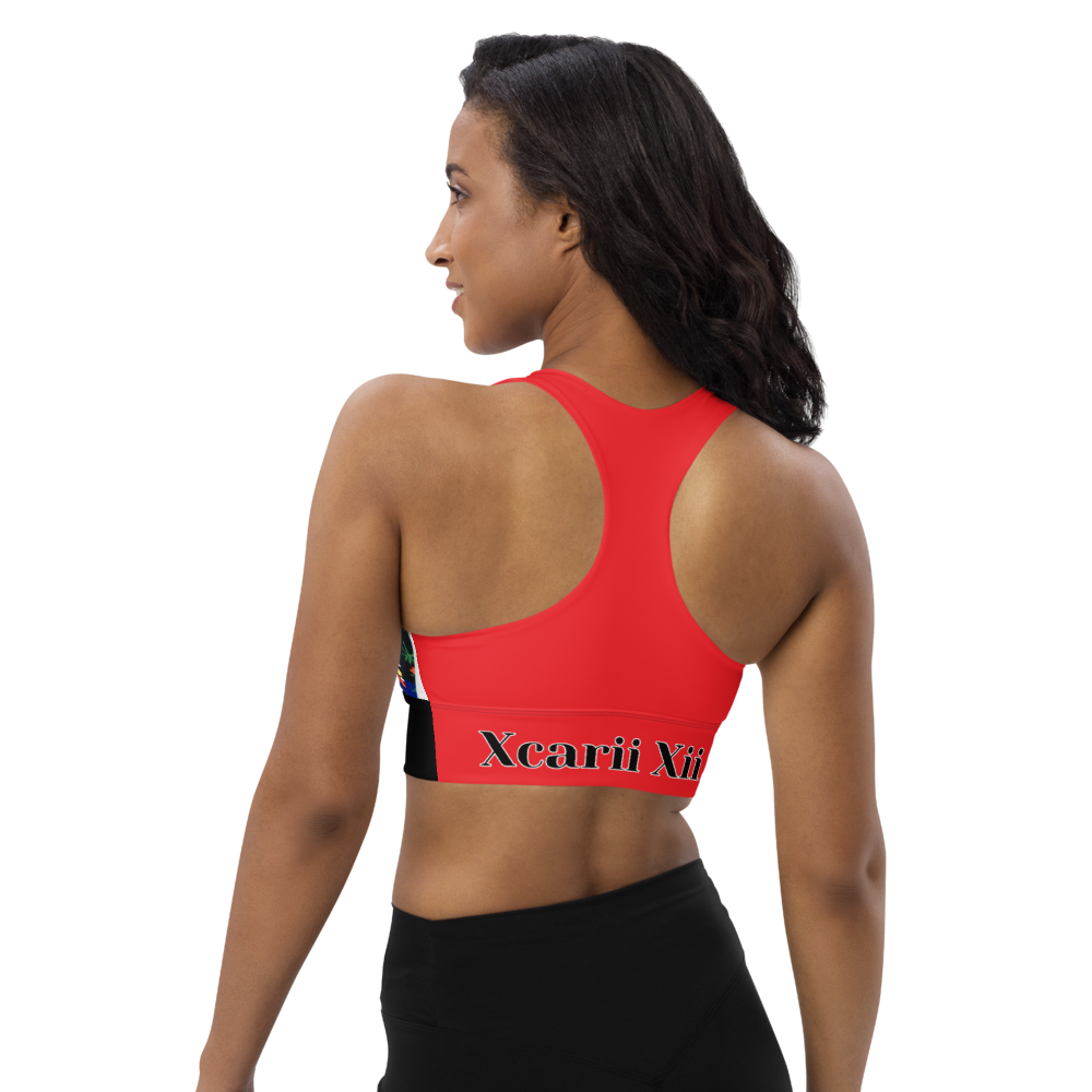 Xcarii Xii - Patchwork Quilt sports bra