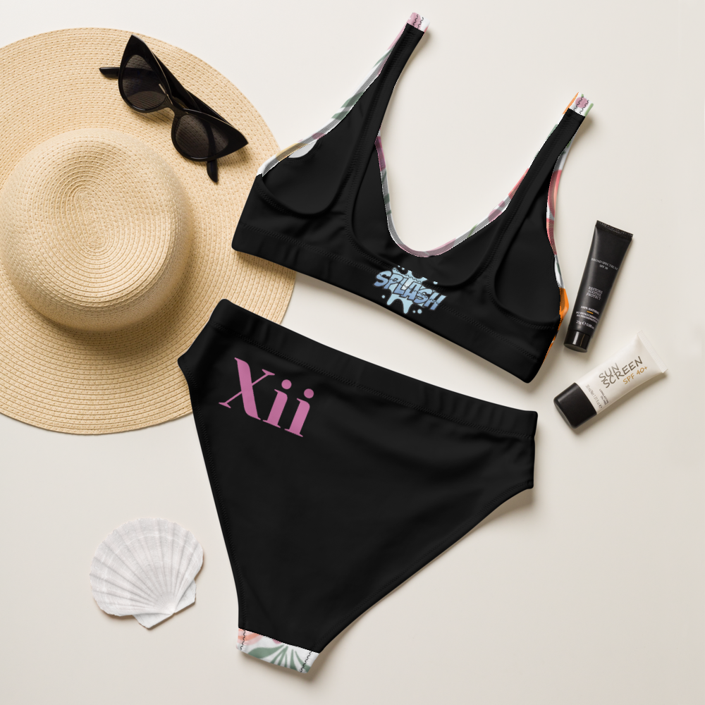 Xcarii Xii- pastel pop'n high-waist bikini