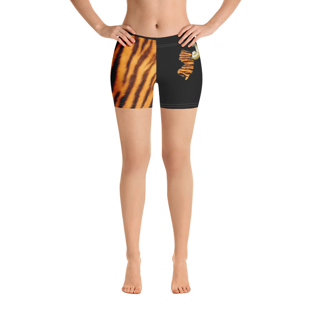 Jersey Tiger Power Yoga Shorts