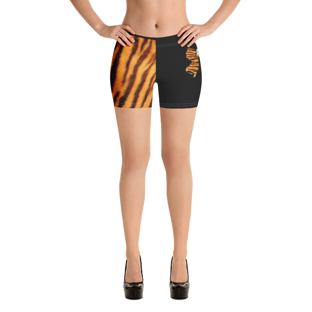 Jersey Tiger Power Yoga Shorts