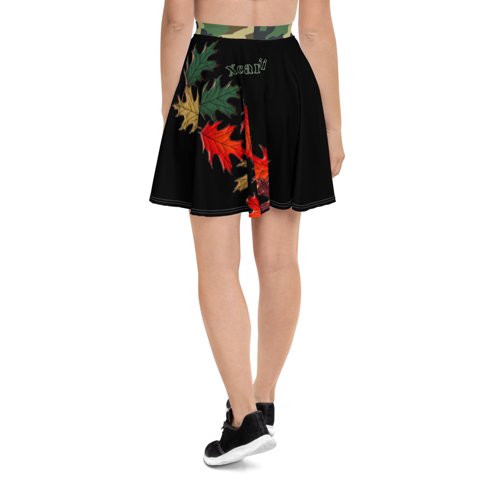 Xcarii Xii - Midnight Autumn Skater Skirt