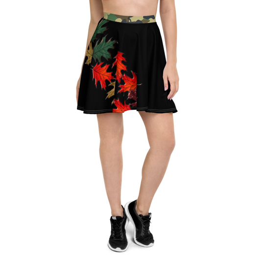 Xcarii Xii - Midnight Autumn Skater Skirt