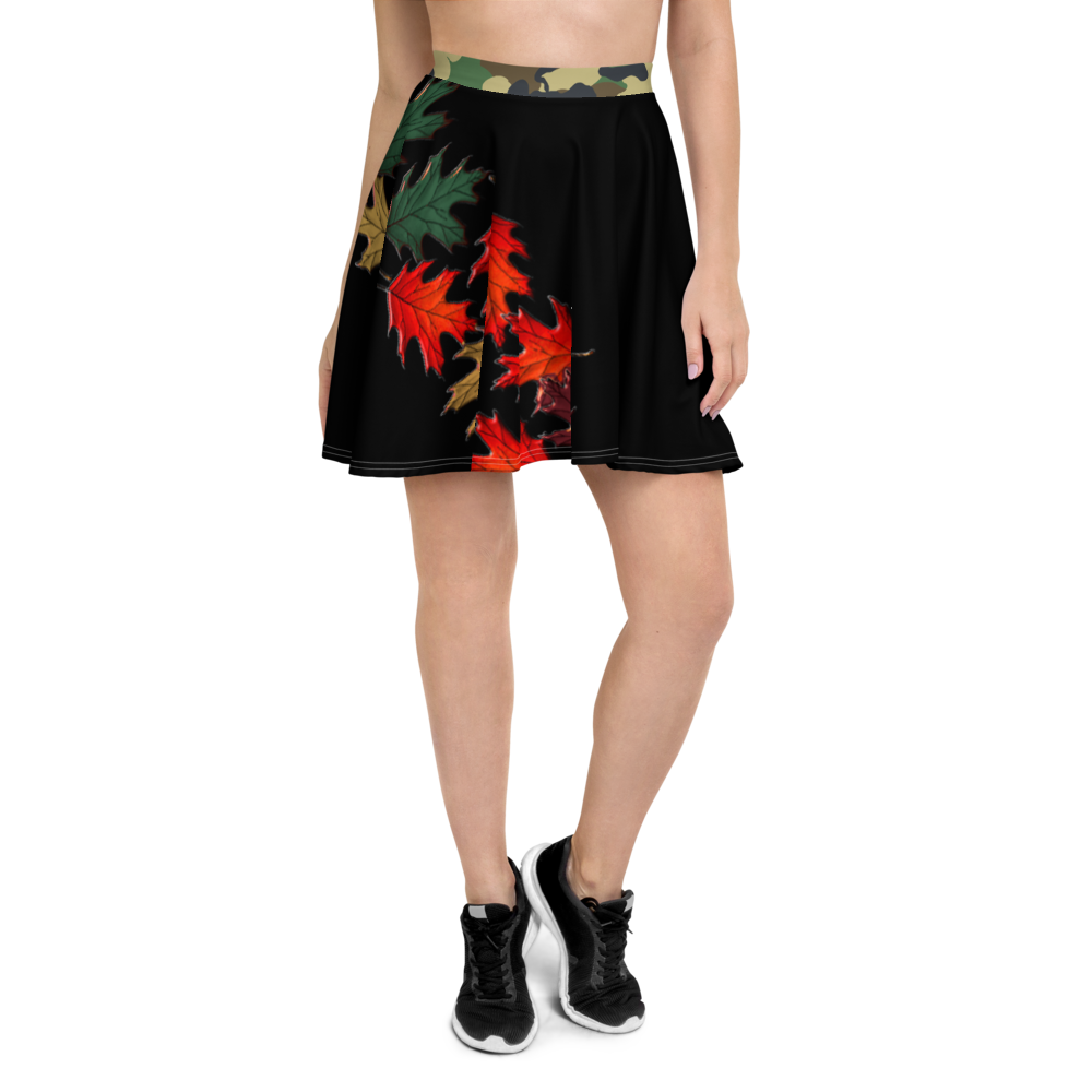 Xcarii Xii - Midnight Autumn Skater Skirt
