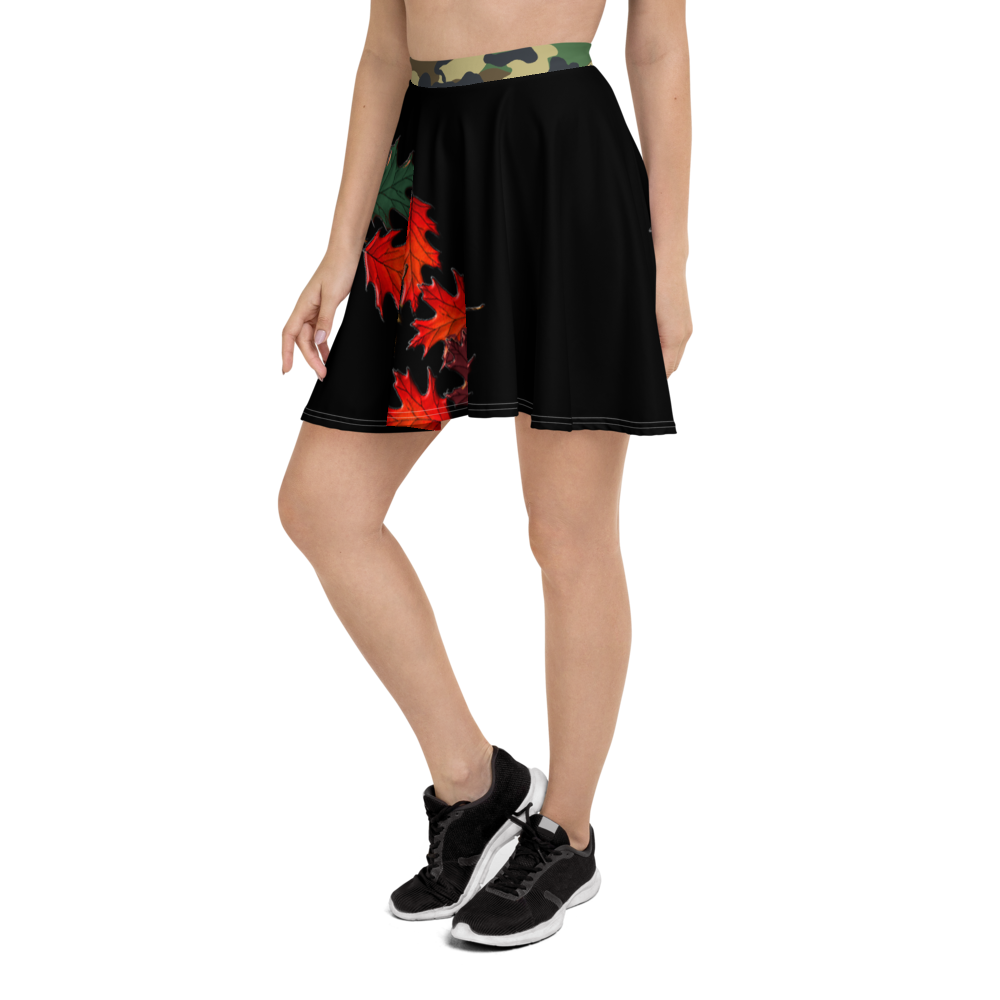 Xcarii Xii - Midnight Autumn Skater Skirt