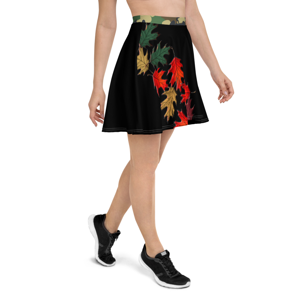 Xcarii Xii - Midnight Autumn Skater Skirt