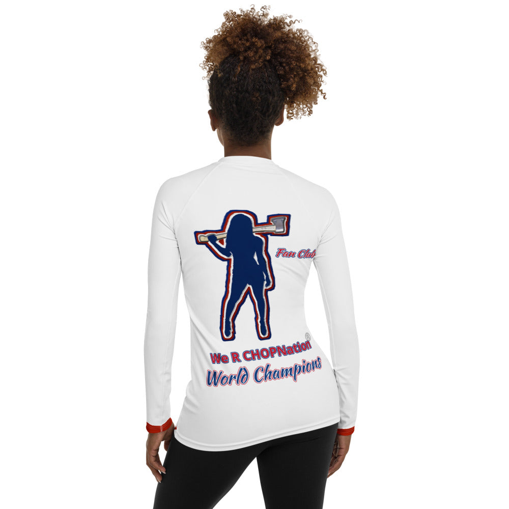 We R CHOPNation Women's Rash Guard