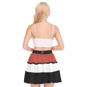 Xcarii Xii -  Ruffled Mini Skirt