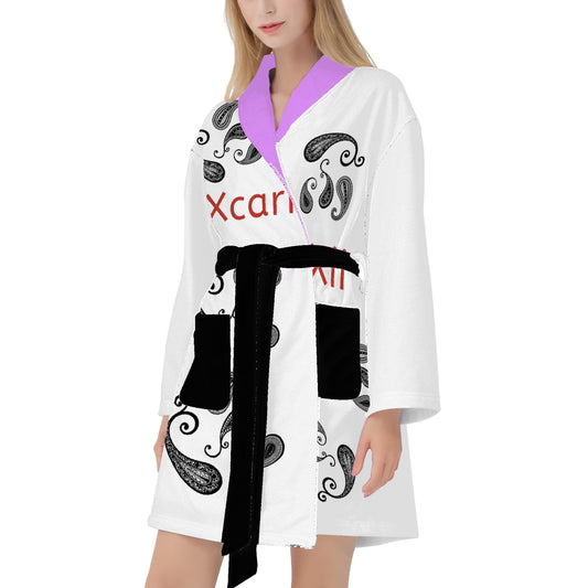 Xcarii Paisley Arts Bath Robe