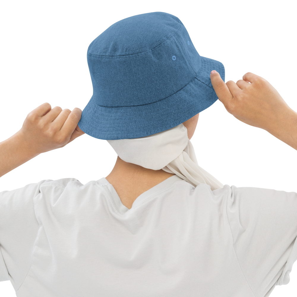Xcarii Xii - All Cotton Denim bucket hat