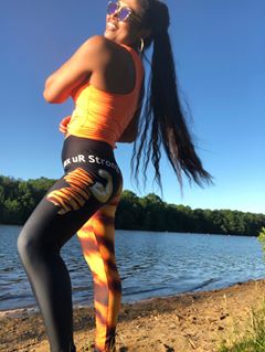 Flex uR Strong's Princeton - NJ-Power Leggings  ( Black Panther Edition )