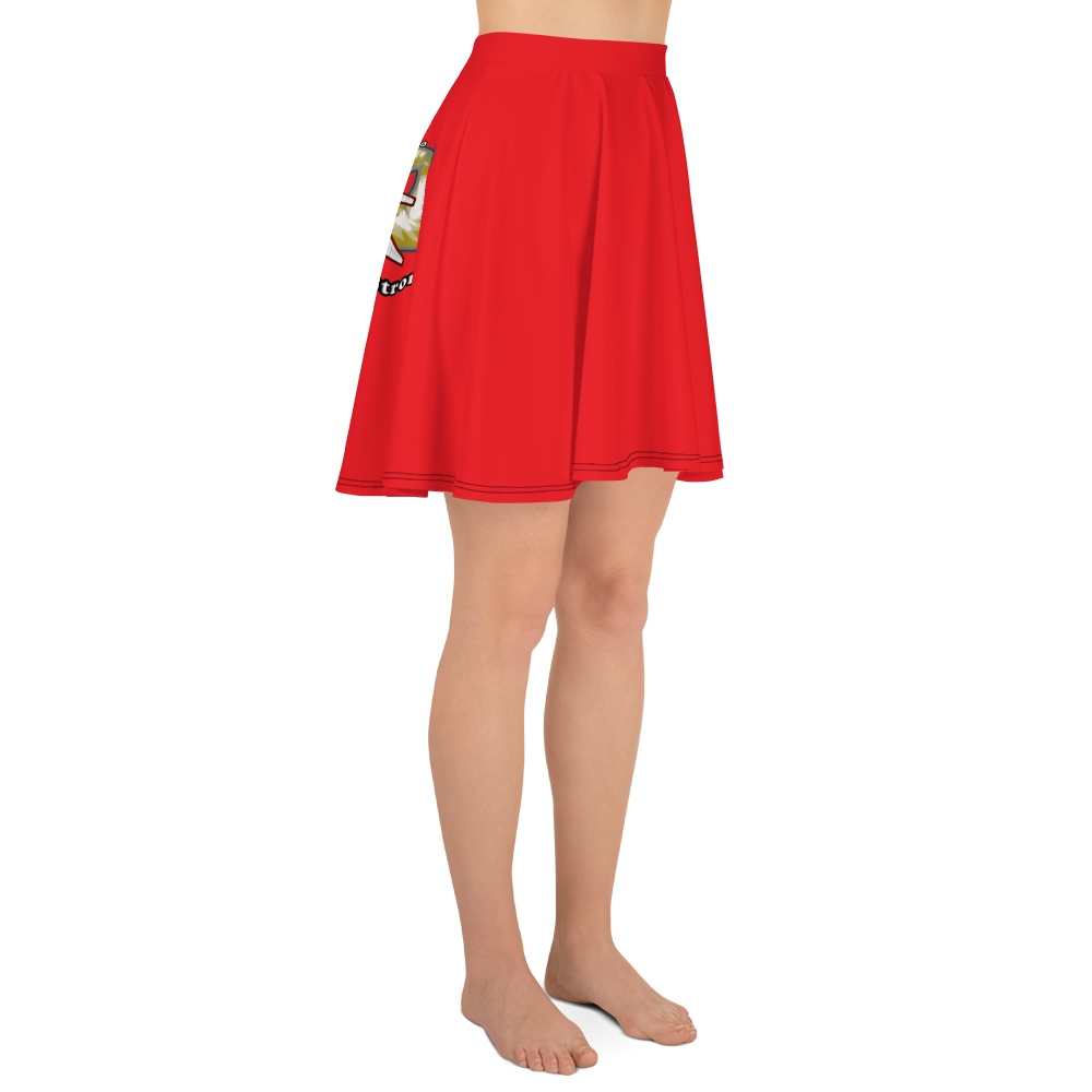 Flex uR Strong - Red Skater Skirt