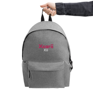 Xcarii Embroidered Backpack