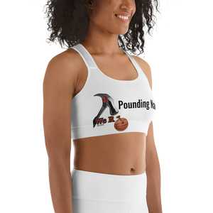We R Fan Club's Pounding Nails Sports bra