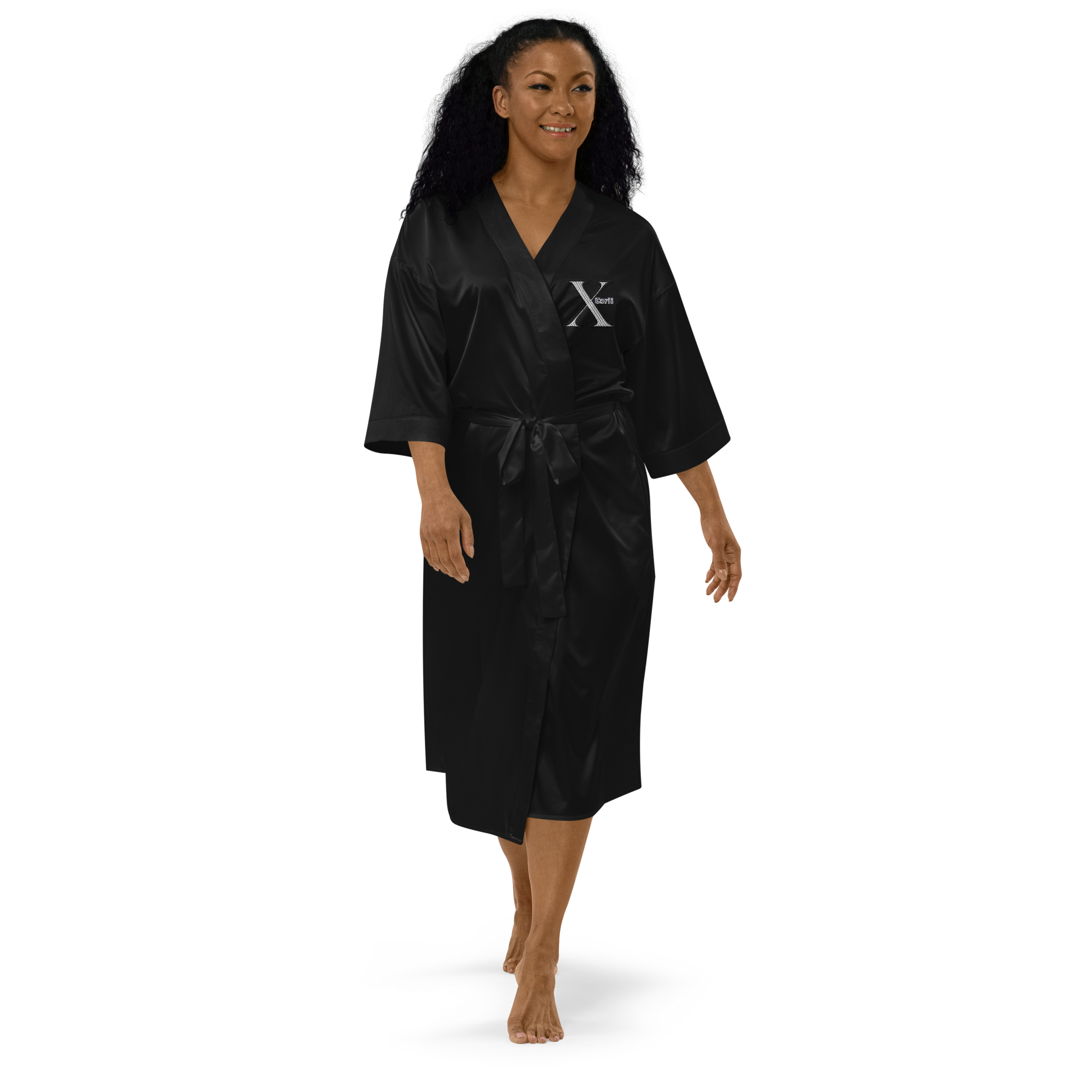 Xcarii - Satin robe