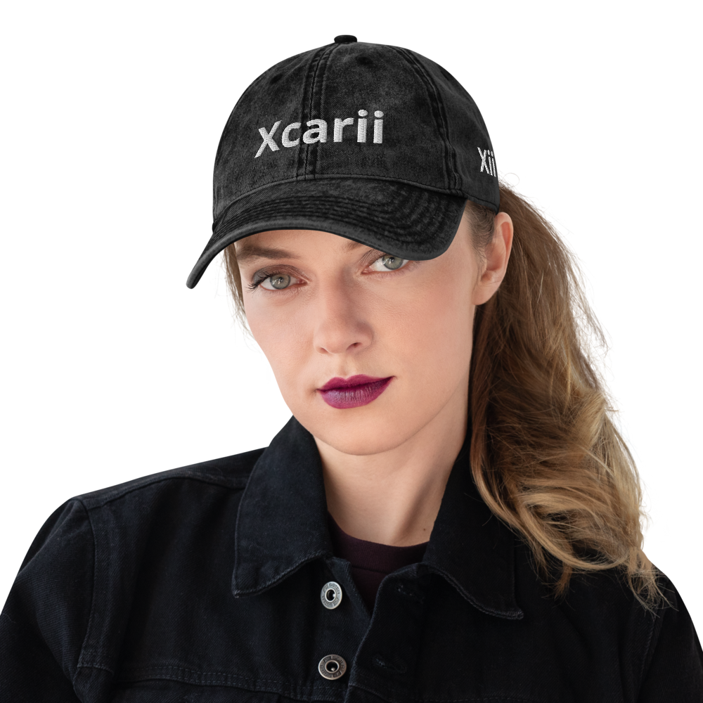 Xcarii Xii - Vintage Cotton Twill Cap