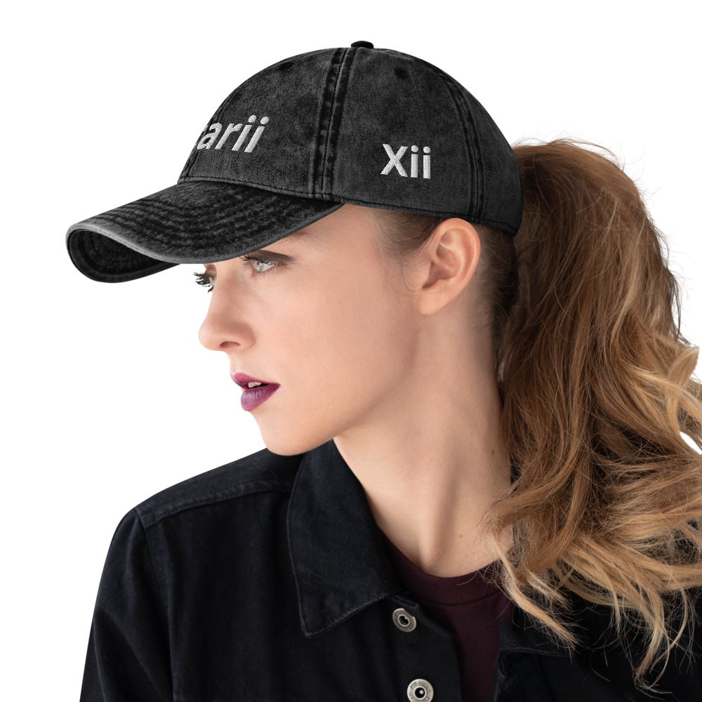 Xcarii Xii - Vintage Cotton Twill Cap
