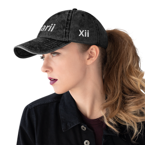 Xcarii Xii - Vintage Cotton Twill Cap